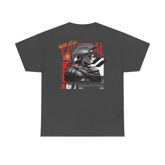 LifeTakesTime Gladiator Angel Graphic T-Shirt – Streetwear Tee in White & Grey (S-5XL)